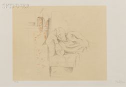 Balthus (French, 1908-2001) Jeune Fille Dormant